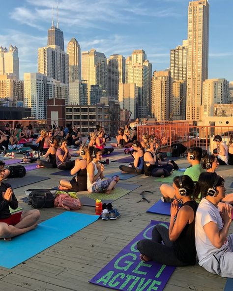 Chicago Bucket List on Instagram: “Rooftop Yoga GIVEAWAY 🧘‍♀️🌆 Our Summer Yoga Series is live! Check the Link-In-Bio to win 2 tickets + Early bird pricing now available.” Rooftop Yoga, Chicago Bucket List, Good Habits, Yoga Teacher, Bucket List, Chicago, I Am Awesome, Yoga, Instagram