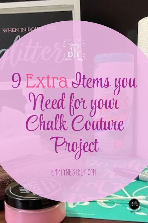 Chalk Couture Projects, Contour Ideas, Chalk Couture Ideas, Chalking Ideas, Chalk Transfers, Nest Diy, Chalk Stencils, Diy Gift For Bff, Diy Home Decor For Apartments