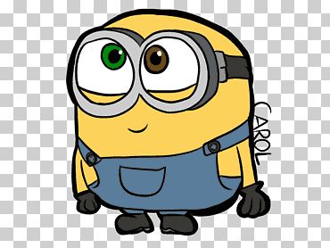 Bob Drawing Minion, Bob Minion Tattoo, Bob Minion Drawing, Minion Drawing Cute, Minion Illustration, Minion Tattoo Ideas, Drawing Minions, Bob The Minion, Minion Clipart