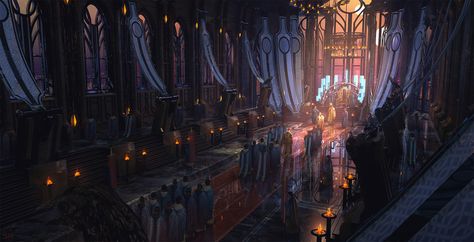 Concept Art World, Fantasy Background, Throne Room, Fantasy City, Fantasy Castle, Fantasy Setting, Fantasy Places, Concept Art Drawing, Fantasy Art Landscapes