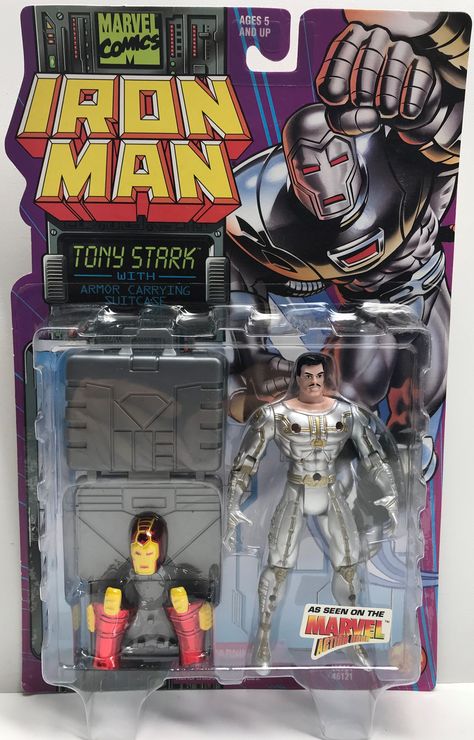 Stark Armor, Iron Man Hulkbuster, Spider Vintage, Iron Man Action Figures, Weird Toys, Superhero Toys, Old School Toys, Marvel Figure, Iron Man Tony Stark