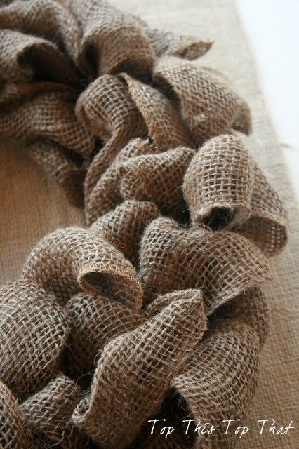 The Easiest Burlap Wreath You will ever make! - Duke Manor Farm Easy Burlap Wreath, Easiest Burlap, Burlap Wreath Tutorial, Burlap Wreath Diy, Burlap Projects, Diy Burlap, Burlap Crafts, Wreath Tutorial, Burlap Ribbon