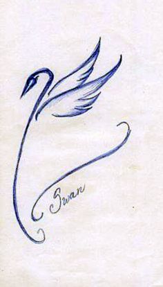 Simple Swan Tattoo, Tattoo Swan, Swan Tattoo, Swans Art, Simple Line Drawings, Drawing Images, Minimal Tattoo, Swans, All Tattoos