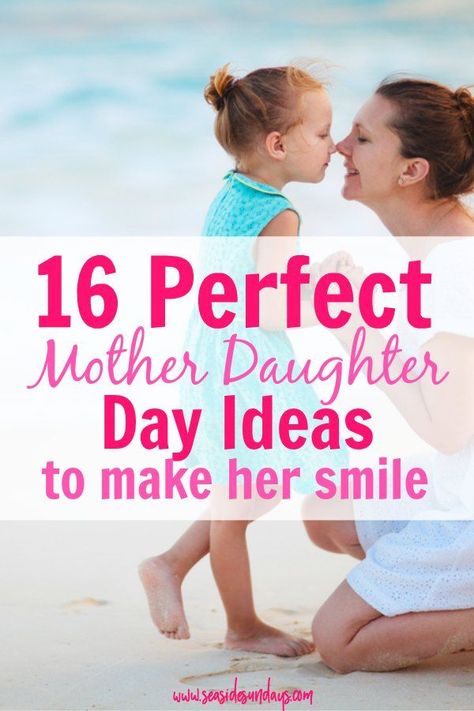 Mother Daughter Date Ideas! This is a great list of things to do on a mommy daughter day out. Lots of fun activities for mommy and me date nights and adventures. Great for bonding with your child.  This is the perfect list for Mother's Day ideas and special days out with mom. Mother Daughter Day Ideas, Mommy Daughter Day, Mommy Daughter Activities, Mommy Daughter Dates, Mother Daughter Activities, Mother Daughter Dates, Mother Daughter Date Ideas, Daughter Activities, Daughter Day