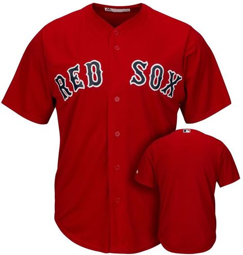 Men's Majestic Boston Red Sox Replica MLB Jersey Mlb Jersey, Boston Red, Boston Red Sox, Red Sox, Game Day, Varsity Jacket, Mlb, Boston, Casual Button Down Shirt