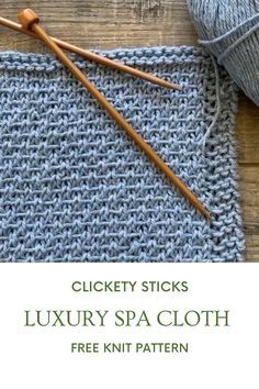 Clickety Sticks, Knit Washcloths, Knitted Dishcloth Patterns Free, Knit Dishcloth Pattern, Knitted Washcloth Patterns, Dishcloth Patterns Free, Awesome Crochet, Face Scrubbies, Knitted Washcloths