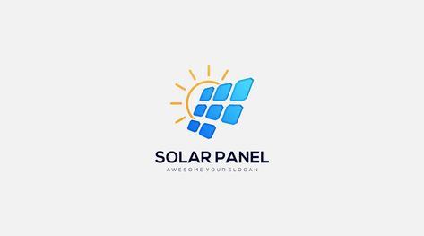 Solar Panel Logo, Sun Solar, Heart Tree, Logo Banners, Cityscape Photos, Logo Design Template, Heart With Arrow, Background Banner, Text Effects