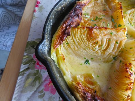 Braised Cabbage with Horseradish Cream Braised Cabbage With Horseradish Cream, Gundry Recipes, Creamed Cabbage, Bacon Fried Cabbage, Small Cabbage, Braised Cabbage, Horseradish Cream, The English Kitchen, Cabbage Recipe