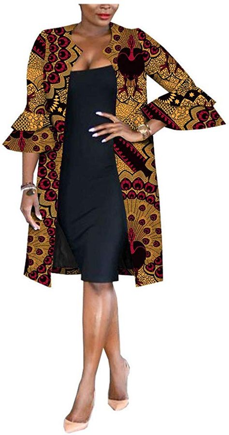 Sleave Ideas Woman, African Tops For Women, Ankara Jackets, African Tops, African Dresses For Kids, Afrikaanse Mode, African Fashion Ankara, Ankara Print, African Fashion Modern