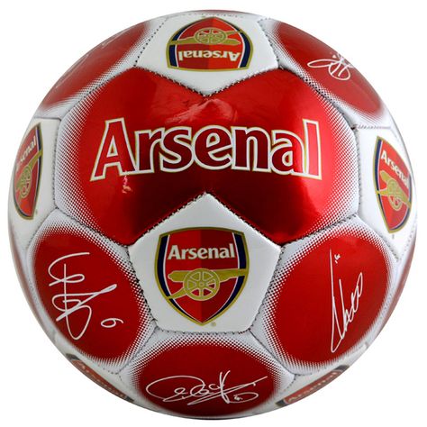 Arsenal Signature Football - Multi-Colour, Size 5 : Amazon.co.uk: Sports & Outdoors Arsenal Club, Arsenal Football Team, English Football Teams, Nfl Memes, Arsenal Football Club, Football Images, Arsenal Football, Football Memorabilia, Arsenal Fc