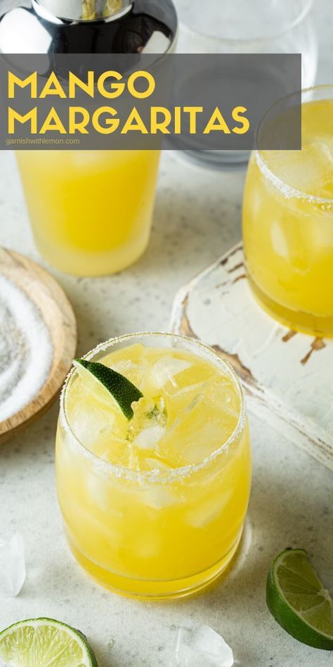 Margarita Recipes Mango, Tropical Margarita Recipe, Interesting Cocktails, Pitcher Margarita Recipe, Grapefruit Margarita Recipe, July Cocktails, Mango Margaritas, Mango Margarita Recipe, Blueberry Margarita