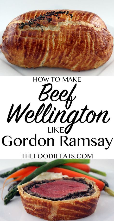 How To Make Beef Wellington, Gordon Ramsay Beef Wellington Recipe, Beef Wellington Sauce, Wellington Sauce, English Christmas Pudding, Filet Of Beef, Gordon Ramsay Dishes, Gordon Ramsay Beef Wellington, Gordon Ramsey Recipes