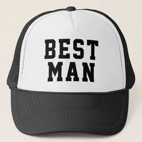 Best Man Hat Diy Groomsmen Gifts, Cool Story Bro, Groomsmen Gifts Unique, Be My Groomsman, Bachelor Party Gifts, Man Hat, Suit Accessories, Hair Accessories Jewelry, Gifts For Wedding Party