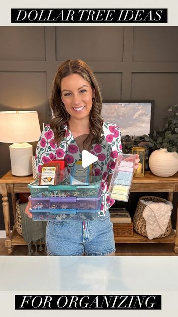 Tara Panasiuk on Instagram: "Dollar Tree Organization Hacks 🤗 Comment “ORGANIZE” if you want the full list/names of the items used here and where to find them sent to you 🩷

You can easily get creative and organize super affordably. What is your favorite idea?? 🥰

#dollartree #dollartreefinds #organization #dollartreehaul" Dollar Tree Diy Organization Bedroom, Dollar Tree Shoe Organization, Dollar Tree Fridge Organization, Dollar Tree Closet Organization, Craft Organization Ideas, Dollar Tree Organization Hacks, Diy Organization Ideas, Dollar Tree Baskets, Dollar Tree Diy Organization