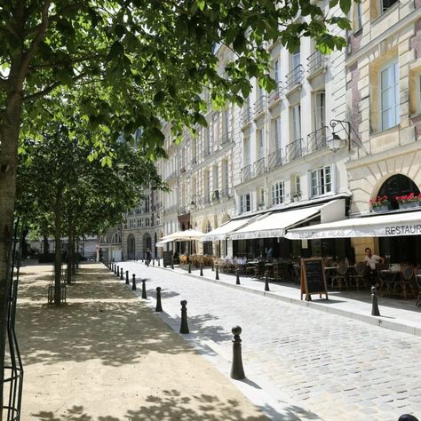 Place Dauphine, Paris's Architectural Oasis | Urbansider Place Dauphine, European Holiday, Equestrian Statue, Paris Travel Tips, Latin Quarter, Paris Place, Chestnut Trees, Parisian Life, Champs Elysees