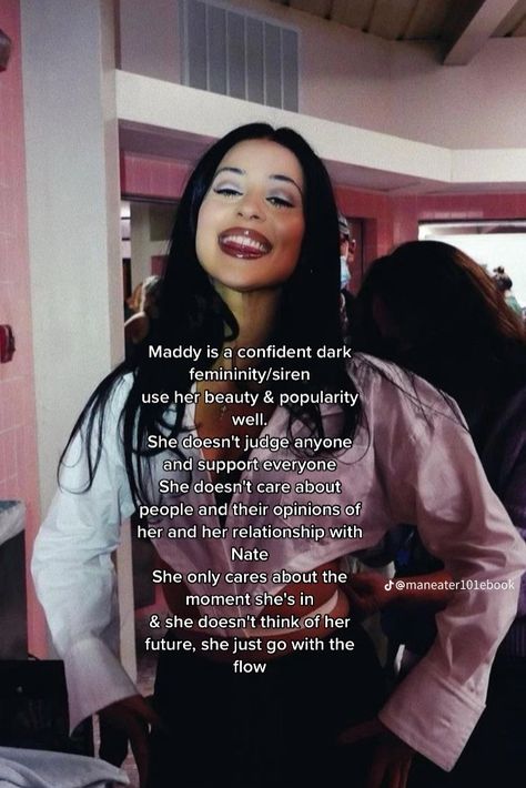 Maddie Perez Personality, Maddy Perez Pink Outfit, Maddy Perez Motivation, Maddy Perez Confidence Quote, Maddy Perez Mentality, Maddy Confidence, Alexa Demie Mindset, How To Act Like Maddy Perez, Maddy Perez Confidence