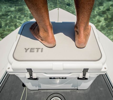 Yeti Cooler Accessories, Cooler Seat, Picnic Items, Yeti Tundra, Cooler Ideas, Yeti Cooler, Cooler Accessories, Cooler Box, Jon Boat