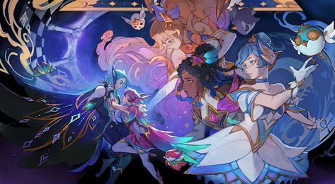 Rakan League Of Legends, Magical Stuff, Play League Of Legends, Xayah And Rakan, League Of Legends Comic, Lol Champions, Star Guardian, Dark Purple Aesthetic, League Of Legends Characters