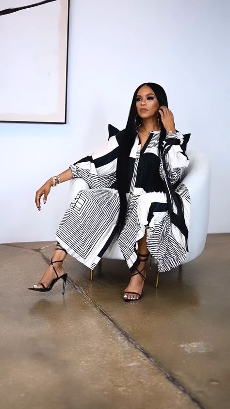 Brunch Outfit Black Woman, J Bolin, Moroccan Clothes, Letoya Luckett, Another Day Another Slay, Ankara Dress Designs, Brunch Outfits, Moroccan Clothing, See Ya