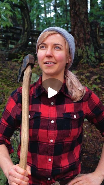 Nicole Maple Coenen on Instagram: "Lesbian Lumberjack Flirting." Nicole Maple Coenen, Lumberjack, Clothes For Women, Instagram