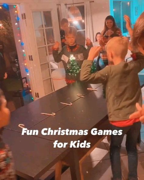 Christmas Musical Chairs, Musical Candy Cane Game, Christmas Candy Cane Games, Candy Cane Christmas Game, Candy Cane Olympics, Candy Cane Games For Adults, Candy Cane Games For Kids, Candy Cane Games, Creative Ugly Christmas Sweater