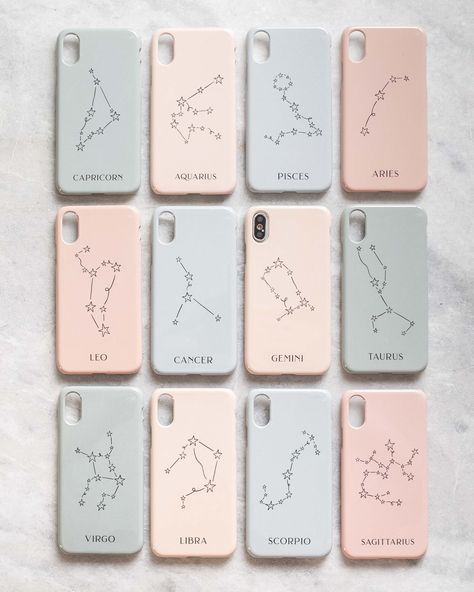 Bff Phone Cases, Phone Case Diy Paint, Diy Phone Case Design, Zodiac Collection, Girly Phone Cases, Diy Iphone Case, Pretty Iphone Cases, Pretty Phone Cases, Apple Phone Case