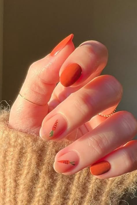 Berry Nails, Minimal Nails, Summery Nails, Hair Tutorials For Medium Hair, Deep Orange, I Am Beautiful, Easter Nails, Short Nail Designs, Makeup Trends