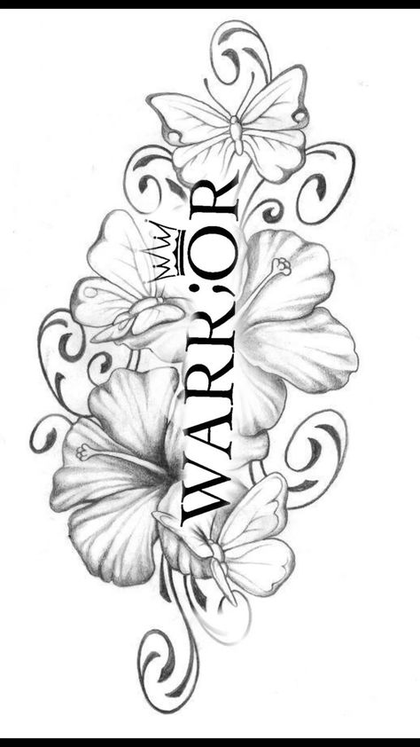 Woman’s Thigh Tattoos, Flowers Around Name Tattoo, Name Back Tattoo For Women, Imperfectly Beautiful Tattoo Stencil, Flower Themed Tattoos, Madosaya Tattoo, Aquarius Tattoo Black Women, Shoulder Tattoo With Color, Shoulder Tattoos For Women Stencil