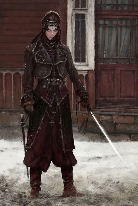 Jakub Rozalski, Medieval Clothing, Poses References, Dieselpunk, Fantasy Clothing, Fantasy Fashion, Character Outfits, Fantasy Character Design, Costume Design