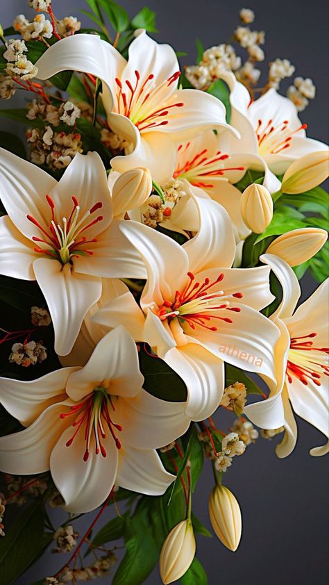 Lilium Flower, Lilly Flower, Beautiful Flower Drawings, Large Flower Arrangements, Android Wallpaper Flowers, Wallpaper Nature Flowers, Rare Flowers, Flower Phone Wallpaper, Beautiful Flowers Pictures