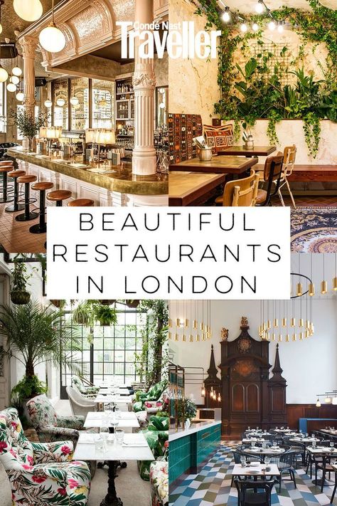 Beautiful Restaurants, London England Travel, London Bucket List, Restaurants In London, London Vacation, Travel Guide London, Cool Restaurant, London Baby, London Bars