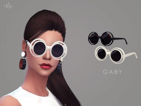 The Sims Resource: Sunglasses and Earrings Set - GABY by Starlord • Sims 4 Downloads Heart Sunglasses, Sims 4 Update, Cool Sunglasses, Cat Eye Glasses, Sims Resource, Sims 4 Cc Finds, The Sims4, Sims 4 Custom Content, Aviator Sunglasses