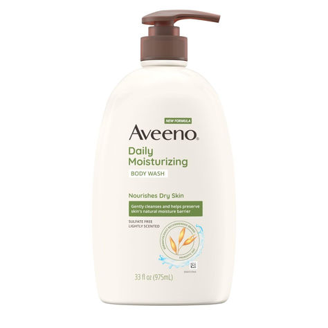 Aveeno Daily Moisturizing Body Wash, Aveeno Body Wash, Body Wash For Dry Skin, Sulfate Free Body Wash, Aveeno Daily Moisturizing Lotion, Aveeno Skin Relief, Cleanser For Sensitive Skin, Moisturizing Body Lotion, Dry Sensitive Skin