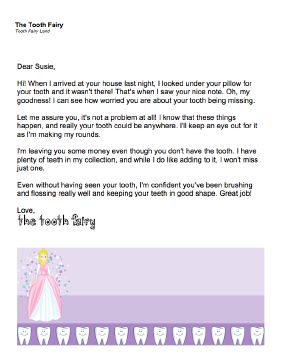 If a child literally loses a tooth (as in, loses track of it after it falls out) this printable letter from the Tooth Fairy lets him or her know that it's OK and money will still be given. Free to download and print Lost First Tooth, Teeth Quotes, Tooth Fairy Letter Template, Letter From The Tooth Fairy, Tooth Fairy Note, Tooth Fairy Certificate, Tooth Fairy Letter, Lost Tooth, Kids Teeth