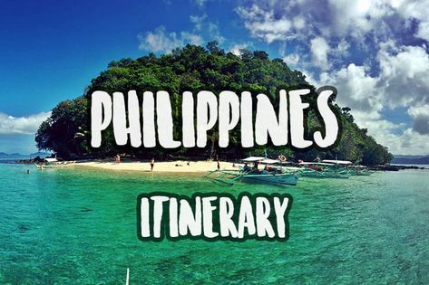 All the details you need to know to plan your Philippines Itinerary - 1 Month Essential Travel Guide: Philippines Itinerary, Asia Trip, Off The Beaten Path, 1 Month, Asia Travel, The Philippines, Travel Essentials, Adventure Travel, More Fun