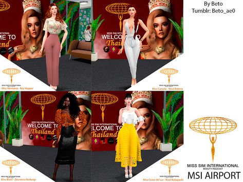 The Sims Resource - By Beto - MSI AIRPORT (Poses pack) Airport Poses, Miss Canada, Groomsmen Poses, Bridesmaid Poses, Romantic Dance, Summer Poses, Friend Poses, Beauty Pageant, Dance Poses