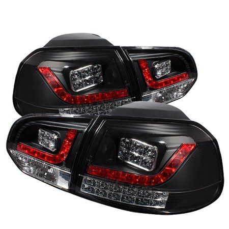 Mk6 Gti, Volkswagen Golf R, Lights Black, Volkswagen Golf Gti, Projector Headlights, Led Tail Lights, Golf Gti, Automobile Industry, Car Led