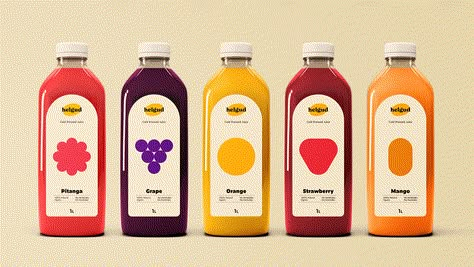 Fruits And Their Benefits, Bottle Animation, Fruit Juice Brands, Salad Dressing Bottles, Juice Branding, Creative Juice, Bottle Design Packaging, Juice Bottle, Bottle Label Template