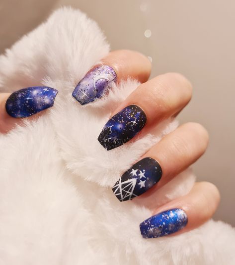 French New Year Nails 2024: 19 Chic Ideas to Welcome the Year - | March 2024 | Willtiptop Stained Glass Nail Designs, Acotar Night Court, Red French Manicure, Witchy Nails, Gel Press On Nails, Custom Press On Nails, Orange Stick, Night Court, Nails Christmas