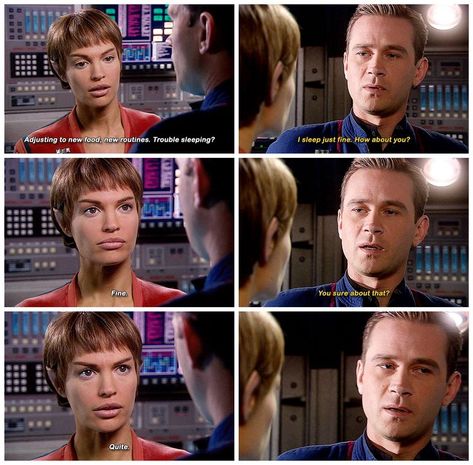 Trip Tucker, Jolene Blalock, Connor Trinneer, Star Trek Funny, Star Trek Enterprise, Star Trek Universe, Spock, Season 4, Star Trek