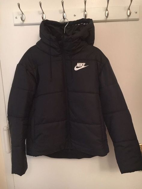 Nike Puffer Jacket Outfit, Nike Coats, Nike Winter Jackets, Nike Puffer Jacket, Nike Coat, Apostolic Clothing, Puffer Jacket Outfit, Women's Winter Coats, Cute Nike Outfits