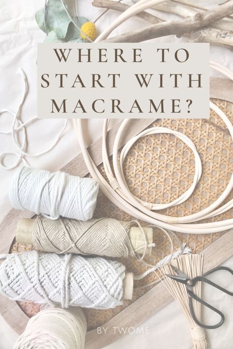 How To Start Macrame, How To Set Up Macrame Work Space, Macrame Patterns Beginner Step By Step, Macrame Trivet, Macrame Projects For Beginners, Beginner Macrame Projects, Macrame Beginner, Macrame Beginners, Macrame Tutorial Beginner