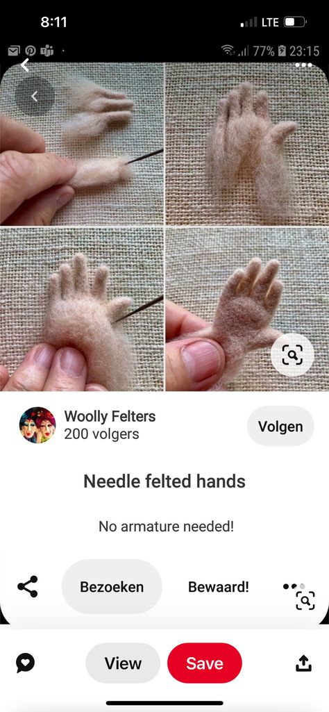 Needle Felting Dolls Tutorial, Needle Felting Templates, Needle Felt People, Wool Felted Animals, Needle Felting People, Needle Felting Tips, Needle Felting Projects Ideas, How To Needle Felt For Beginners, How To Needle Felt