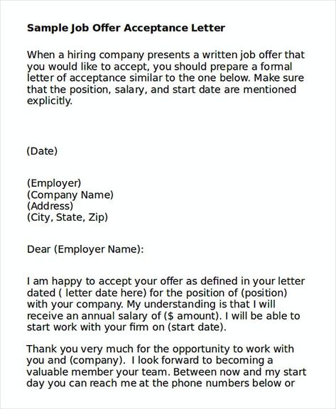 Job Acceptance Letter, Job Acceptance, Writing An Application Letter, Job Letter, Different Point Of View, Personal Essay, Job Interview Preparation, A Formal Letter, Job Cover Letter