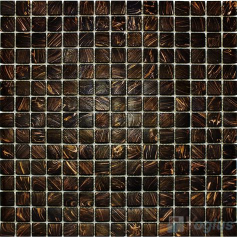 Black 20x20mm Gold Star Glass Mosaic Tile VG-GLS89 Black And Gold Bathroom Tiles, Black Tile With Gold Grout, Black And Gold Mosaic Tile, Brown Mosaic Tile Bathroom, Gold Mosaic Tile, Copper Mosaic Tile, Metal Mosaic, Mosaic Marble, Gold Mosaic