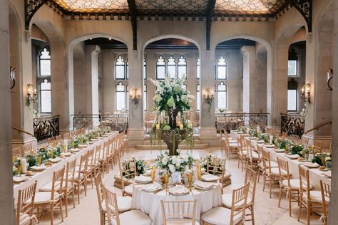 Sands Point Preserve Wedding, Oheka Castle Wedding Receptions, Castle Vibes, Elegant Castle, Hempstead House, Gamer Wedding, Oheka Castle, Ny Wedding Venues, Wedding Halls