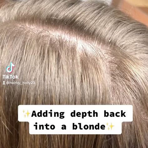 Blonding + Balayage Specialist on Instagram: “🗣SOUND ON🗣 🚨𝗥𝗲𝘃𝗲𝗿𝘀𝗲 𝗯𝗮𝗹𝗮𝘆𝗮𝗴𝗲 + 𝗵𝗮𝗹𝗼 𝗽𝗹𝗮𝗰𝗲𝗺𝗲𝗻𝘁🚨⁣ ⁣ Adding depth and dimension back in doesn’t have to be hard. Don’t overthink it. ⁣ ⁣ Look…” Blonding Balayage, Balayage Before And After, Reverse Balayage, Mane Addicts, Redken Shades, Bronde Hair, Redken Shades Eq, Blonde Balayage, Hair Tutorial