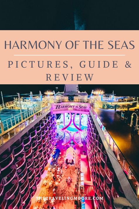 Royal Caribbean Harmony of the Seas Ship Guide Carnival Cruise Tips, Royal Carribean Cruise, Cruise Ship Pictures, Royal Caribbean Cruise Ship, Carribean Cruise, Review Tips, Booze Cruise, Harmony Of The Seas, Mexico Cruise