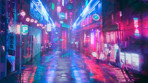 Cyberpunk City Neon Wallpaper Pc, Cyberpunk Horizontal Wallpaper, Cyberpunk Aesthetic Wallpaper Desktop, Neon Laptop Wallpaper, Cyberpunk Setting, Neon Cyberpunk Aesthetic, Minimal Desktop Wallpaper, Cyberpunk Alien, Blood Dragon