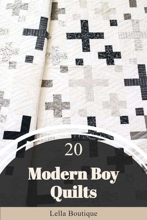 20 Modern Boy Quilts Sprinkles Quilt Pattern, Twin Sized Quilt Pattern, Gender Neutral Quilt Patterns, Baby Quilt Ideas Boy, Quilts For Teenage Boys, Manly Quilt Patterns For Men, Low Volume Quilt Pattern, Gender Neutral Baby Quilt Patterns, Mens Quilts Ideas